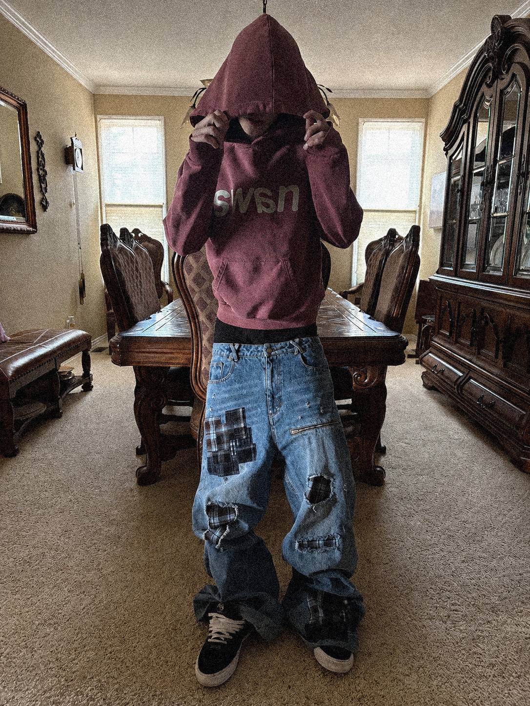 “swan” hoodie
