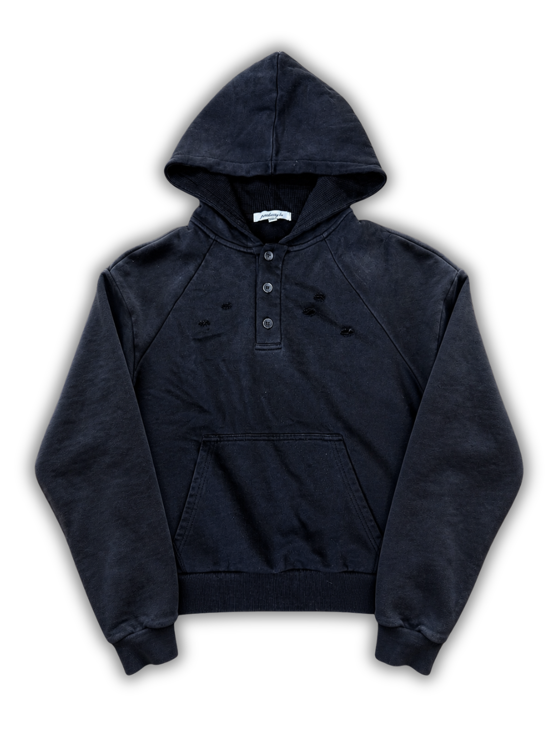 “henley” hoodie